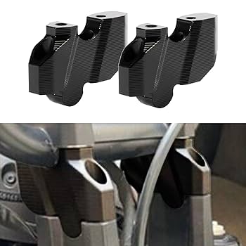 Amazon | オートバイ ハンドルバー ライザー ハンドルポスト